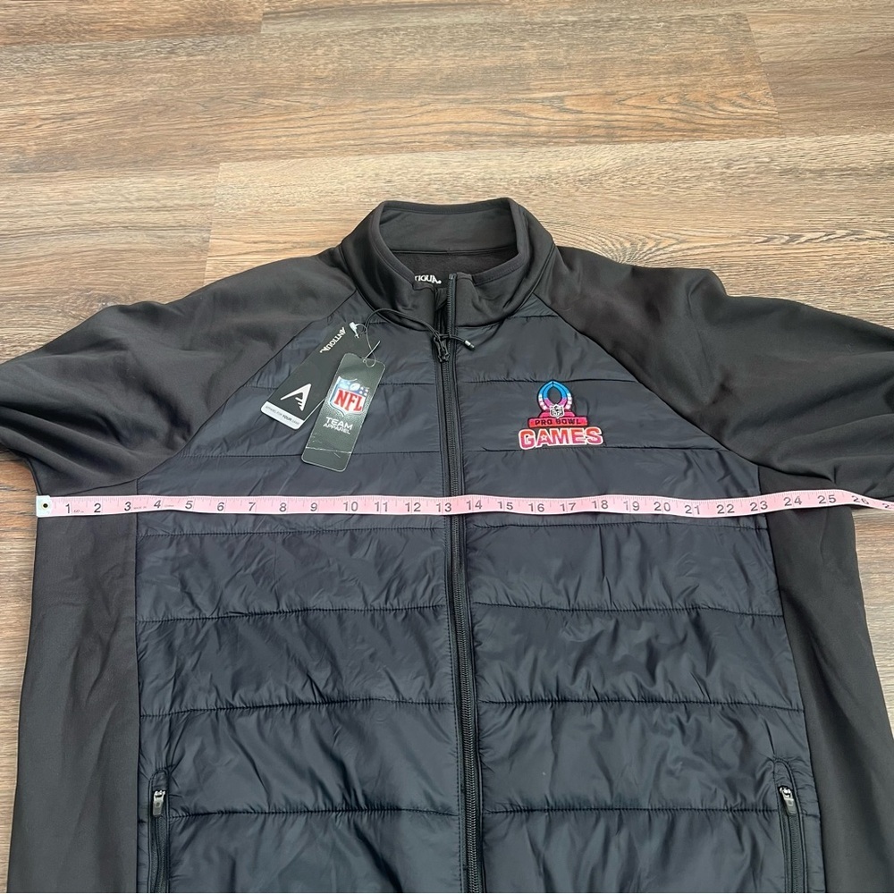 NWT Antigua NFL Pro Bowl Games Altitude Jacket Black Full Zip Men’s XL - Picture 9 of 10